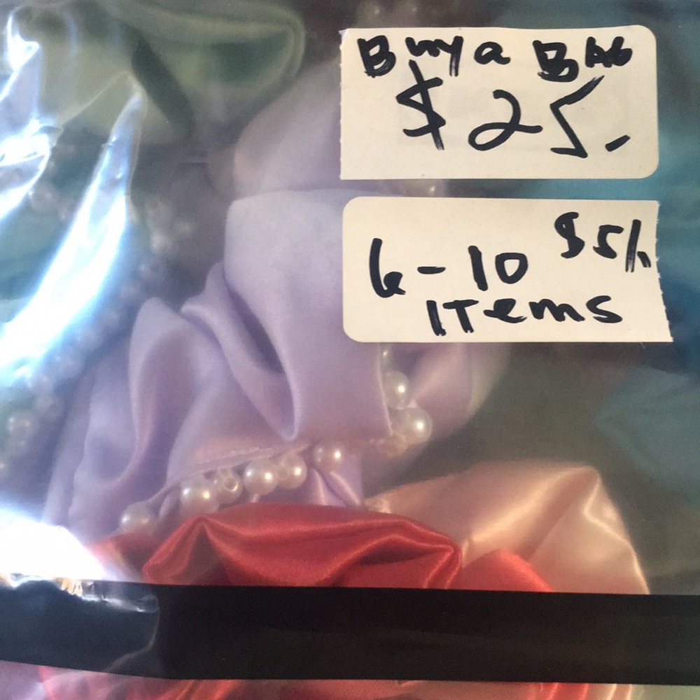 BUY A BAG $5 /Item, Fits 6 -9 Items